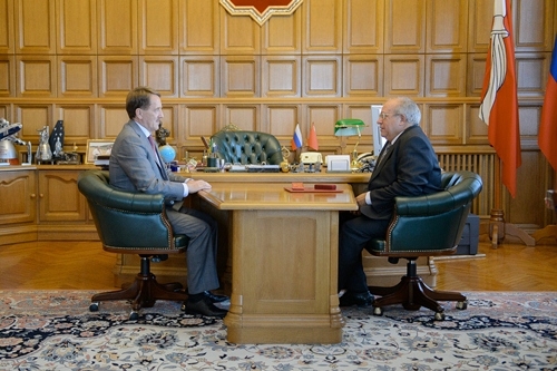 Александр Акиньшин на встрече с губернатором